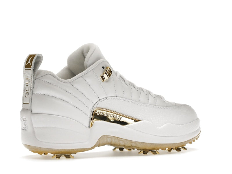 Jordan 12 Golf Metallic Gold