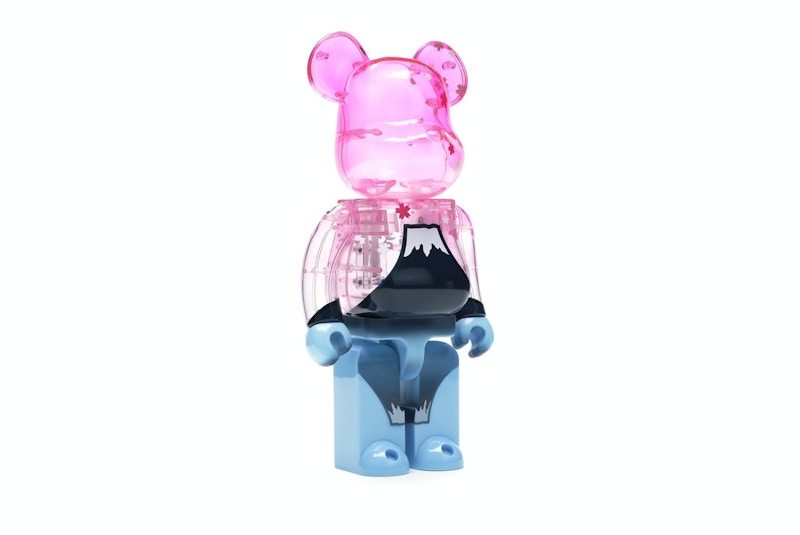 Bearbrick Inverted Mt. Fuji 400% Pink/Blue