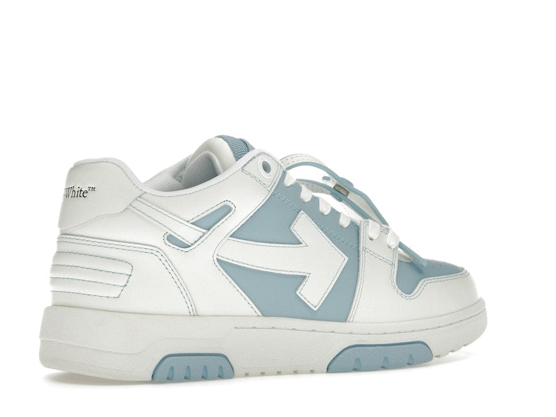 OFF-WHITE Out Of Office OOO Low Tops Light Blue White