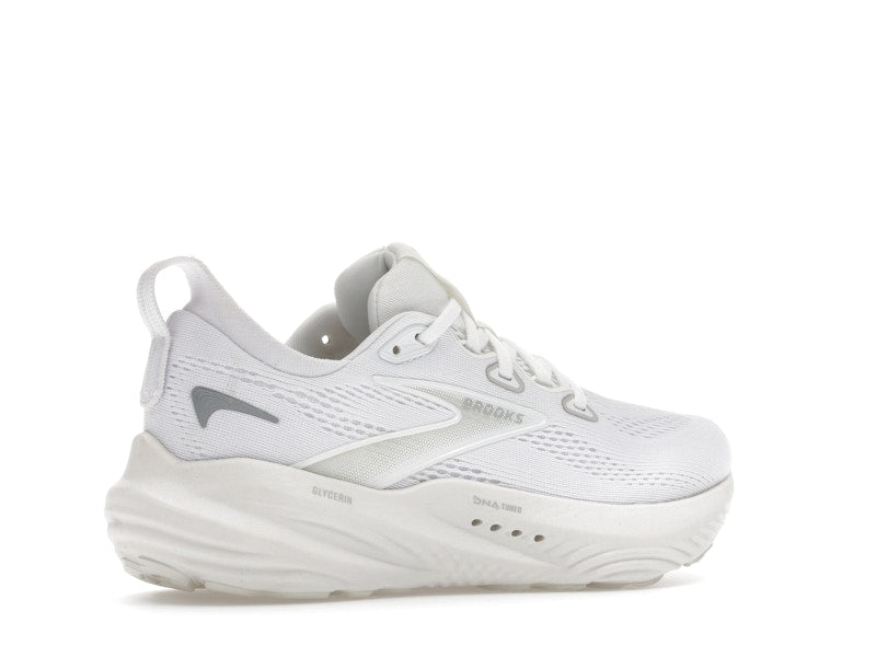Brooks Glycerin 22 White White Grey (Women's)