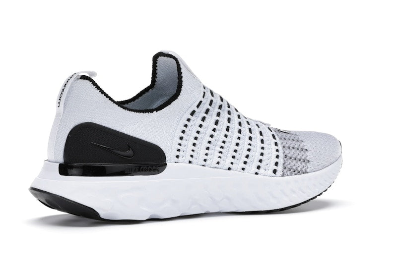Nike React Phantom Run Flyknit 2 White Black