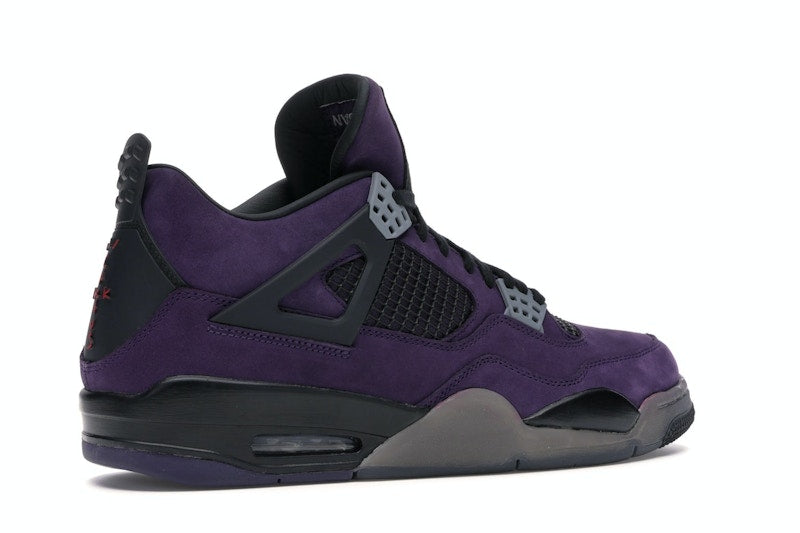 Jordan 4 Retro Travis Scott Purple (Friends and Family)