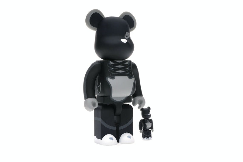 Bearbrick Nike SB 100% & 400% Set Black