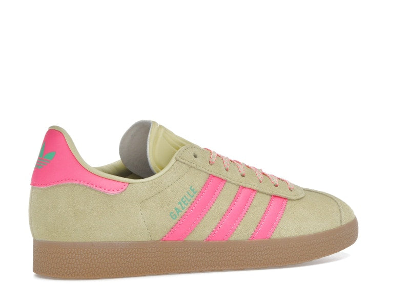 adidas Gazelle Powder Yellow Lucid Pink (Women's)