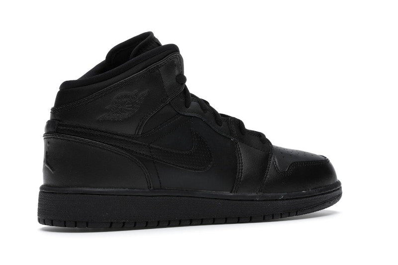 Jordan 1 Retro Mid Black (2016) (GS)