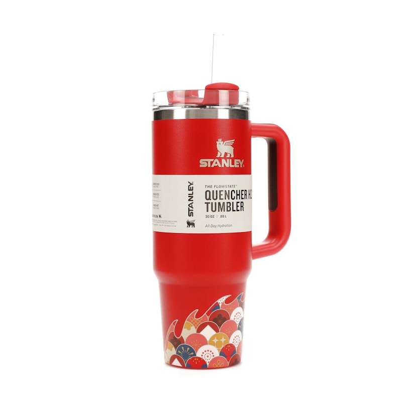 Stanley The Lunar New Year Limited Edition Flowstate Quencher 30oz Tumbler Red Dragon