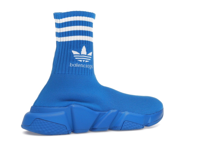 Balenciaga x adidas Speed Trainer Blue White