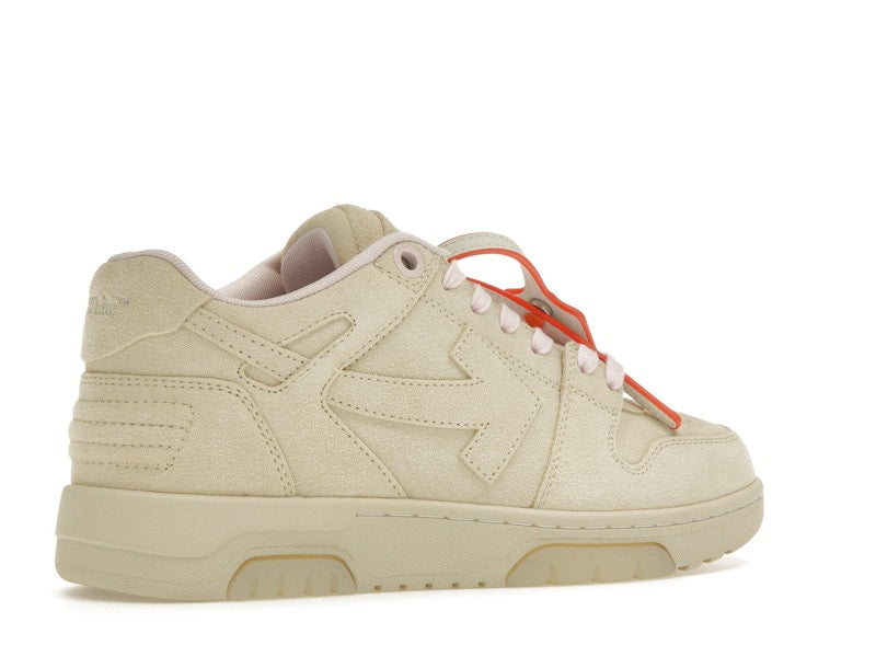 Off-White Out Of Office Suede Beige Pink