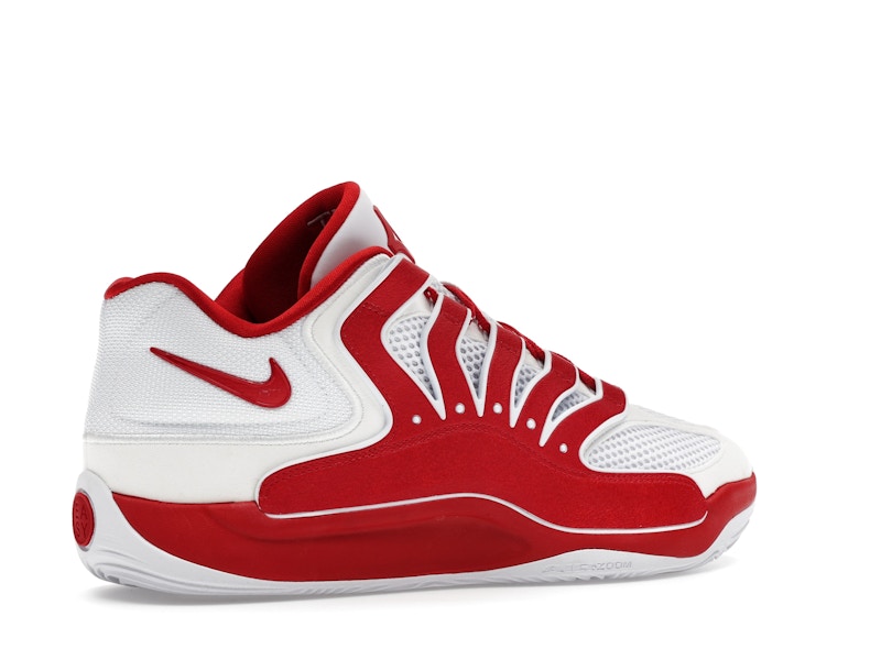 Nike KD 18 TB White University Red