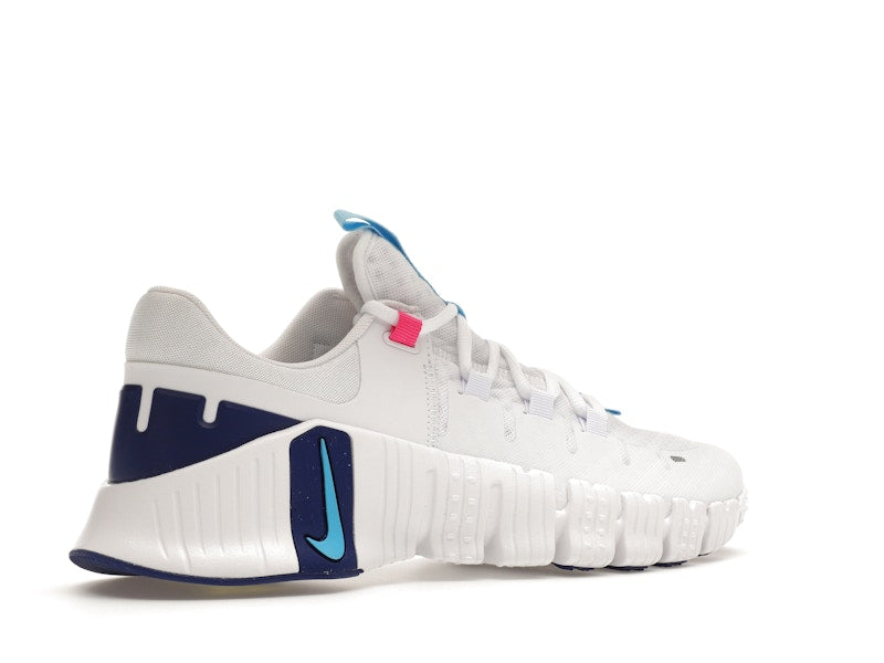 Nike Free Metcon 5 White Aquarius Blue
