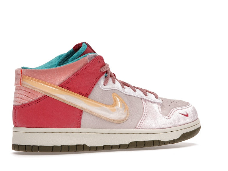 Nike Dunk Mid Social Status Free Lunch Strawberry Milk