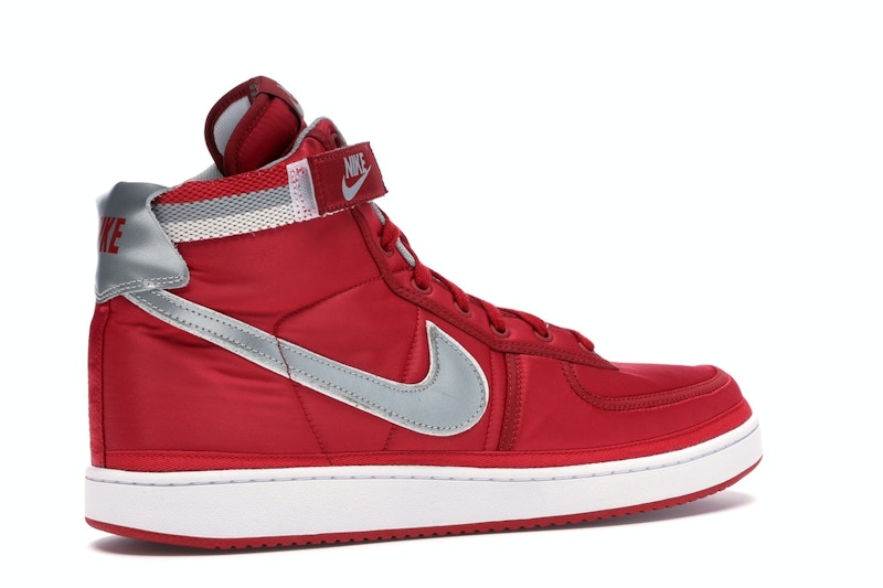 Nike Vandal High Supreme University Red Metallic Silver