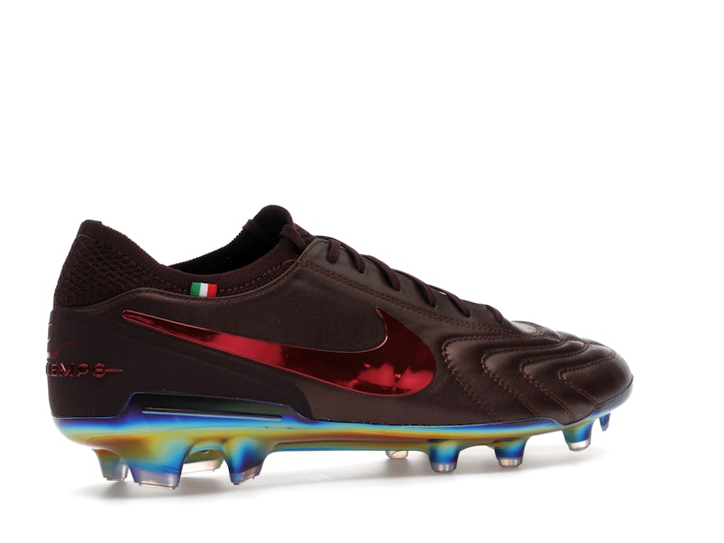 Nike Tiempo Legend 10 Elite Luxe FG Montebelluna Leather Port Wine