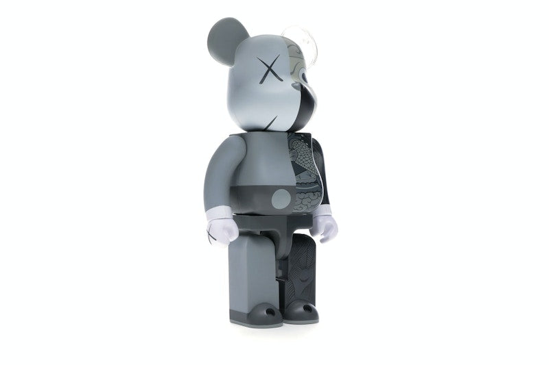 KAWS Bearbrick Dissected 400% Grey