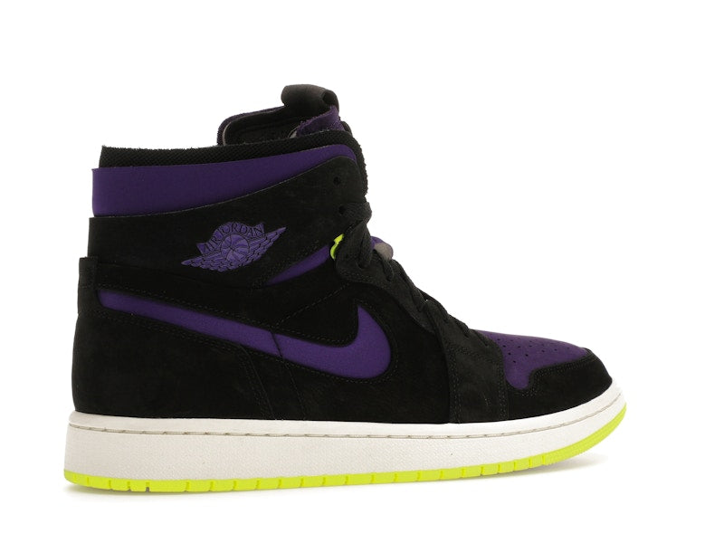 Jordan 1 High Zoom Air CMFT Black Court Purple Lemon Venom (Women's)