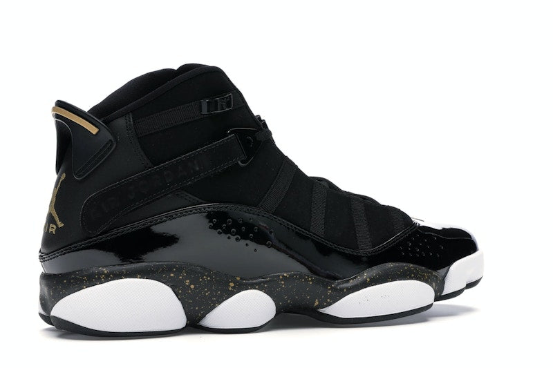 Jordan 6 Rings Black Metallic Gold White