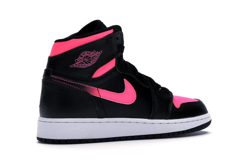 Jordan 1 Retro High Black Hyper Pink (GS)