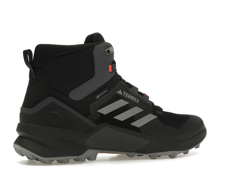 adidas Terrex Swift R3 Mid GTX Core Black Grey Solar Red