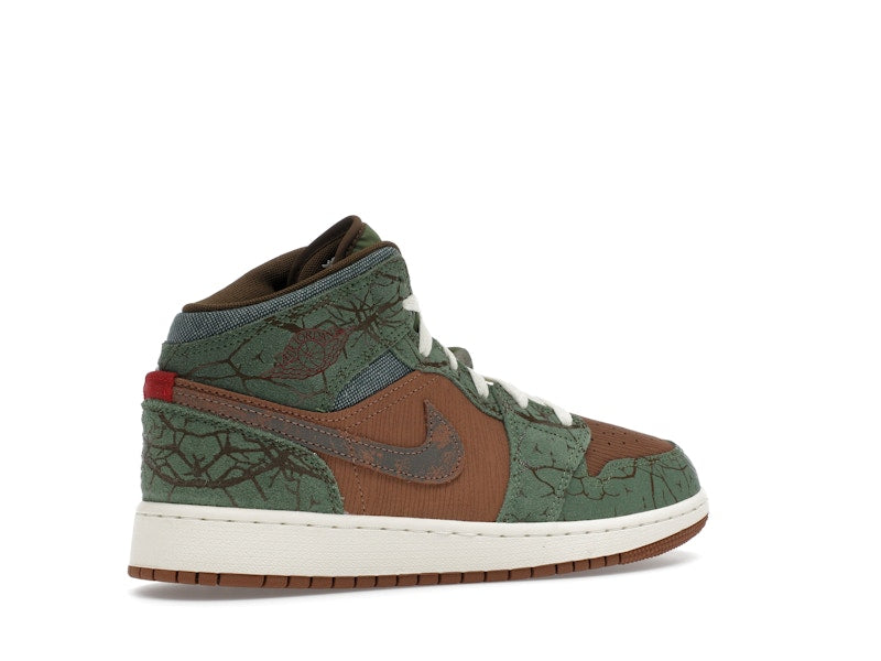 Jordan 1 Mid Treeline (GS)