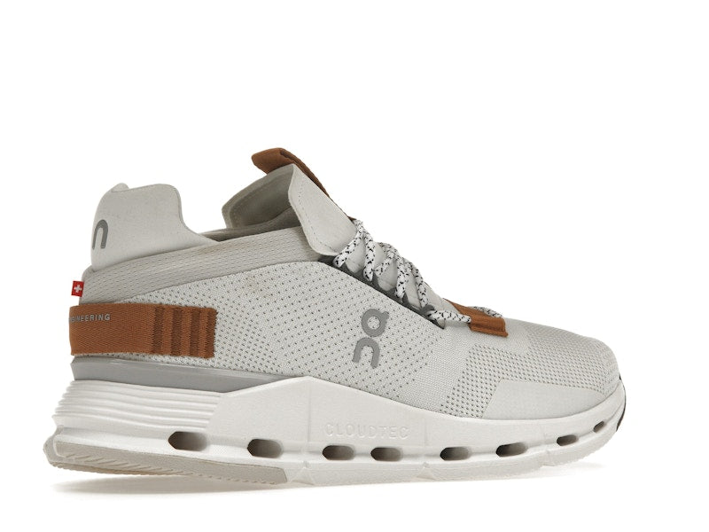 On Running Cloudnova White Pearl Brown