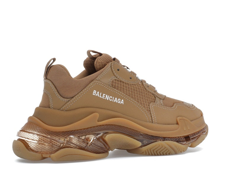 Balenciaga Triple S Clear Sole Light Camel (Women's)