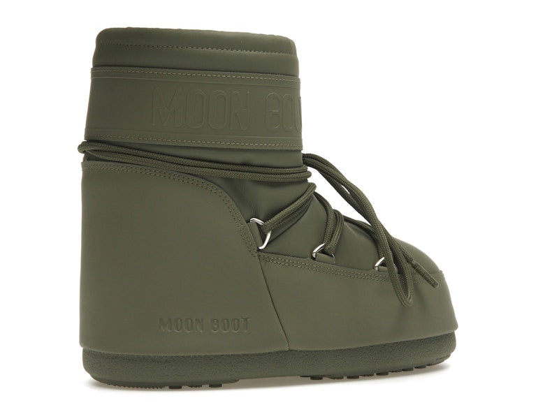 Moon Boot Icon Rubber Low Boot Khaki