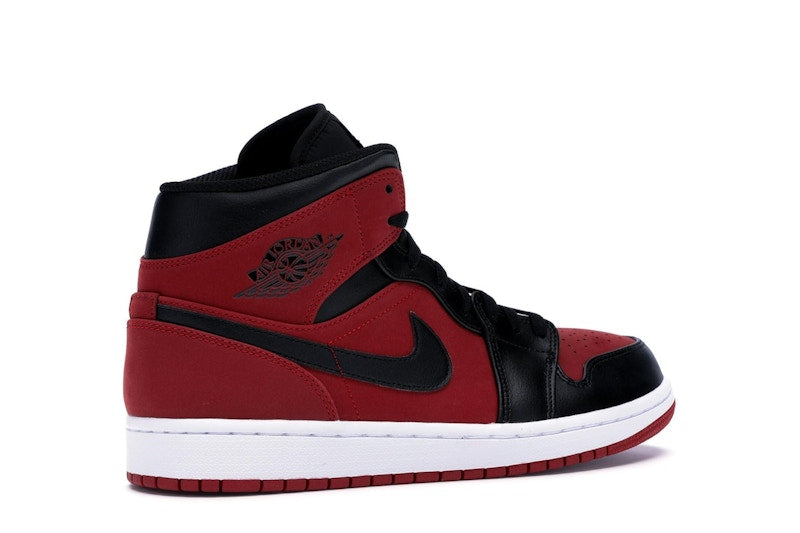Jordan 1 Mid Gym Red Black