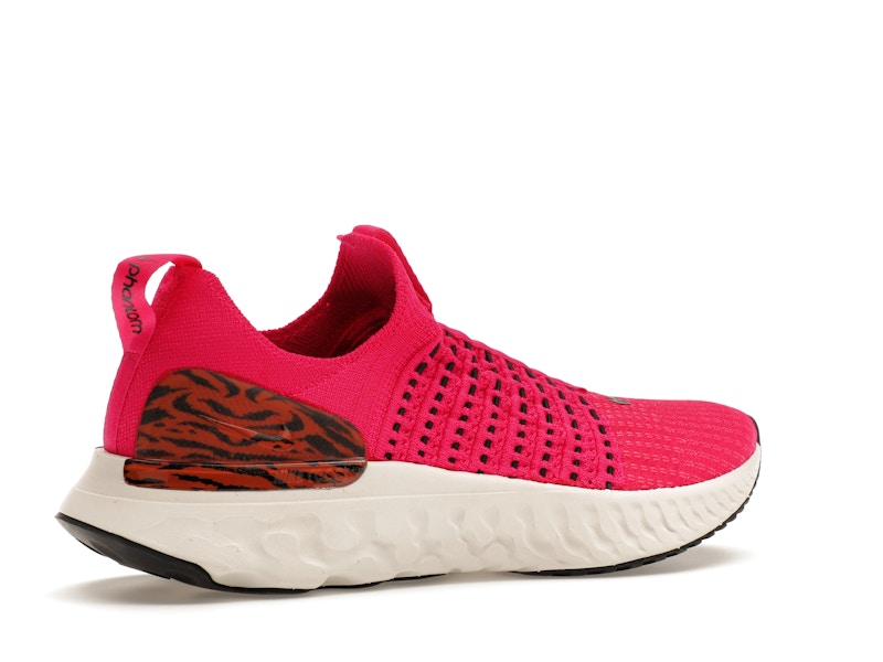 Nike React Phantom Run Flyknit 2 Pink Prime Zebra (Women's)