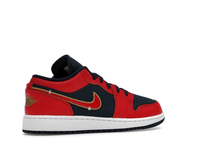 Jordan 1 Low Armory Navy Sport Red (GS)