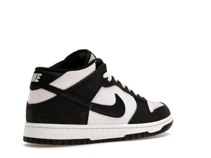 Nike Dunk Mid Canvas Panda