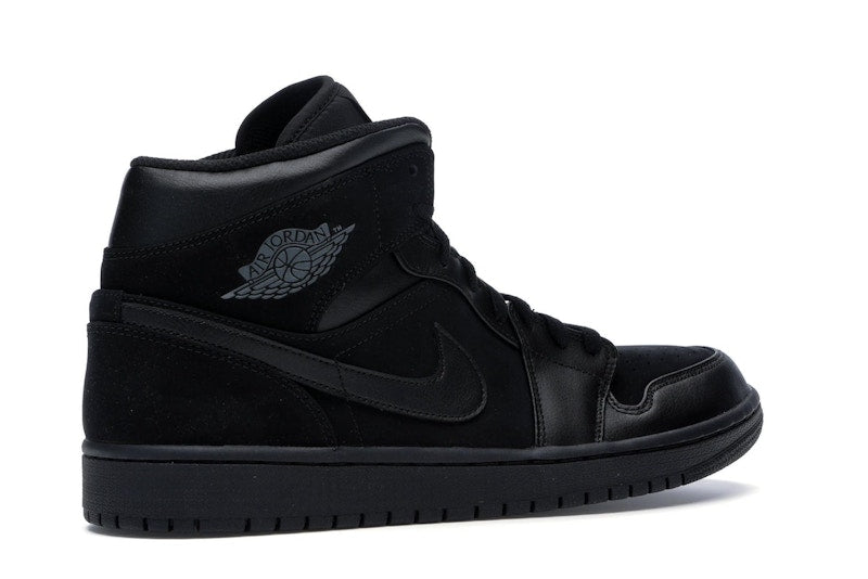 Jordan 1 Mid Triple Black (2018)
