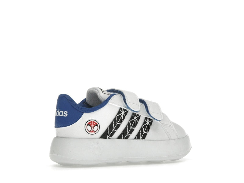 adidas Grand Court Marvel Spider-Man Cloud White Core Black Royal Blue (TD)