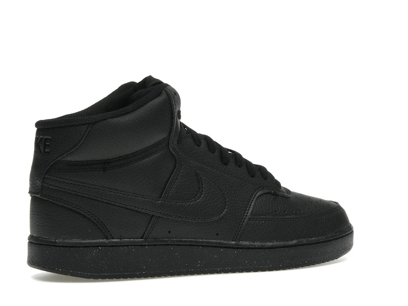 Nike Court Vision Mid Next Nature Triple Black