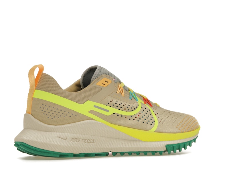 Nike React Pegasus Trail 4 Team Gold Baltic Blue Stadium Green Volt