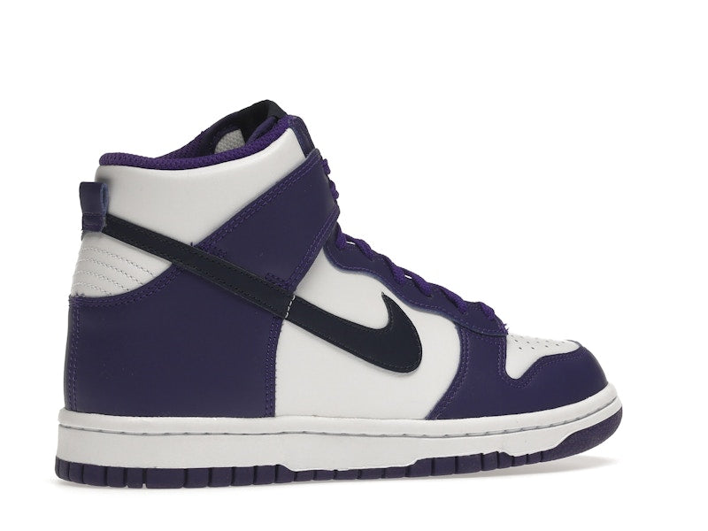 Nike Dunk High Electro Purple Midnight Navy (GS)