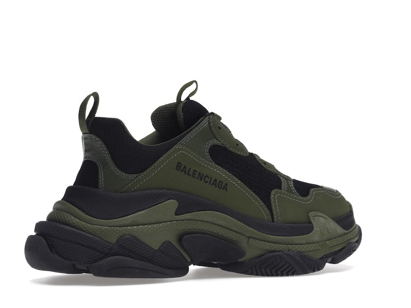 Balenciaga Triple S Dark Green Black