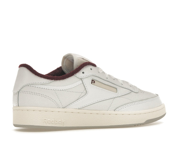 Reebok Club C 85 Packer Shoes Chalk White Maroon