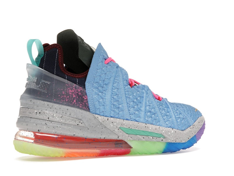 Nike LeBron 18 Best of 1-9 Light Blue
