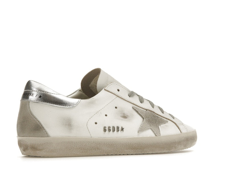 Golden Goose Super-Star White Silver (Women's)