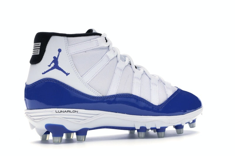 Jordan 11 Retro Cleat White Royal
