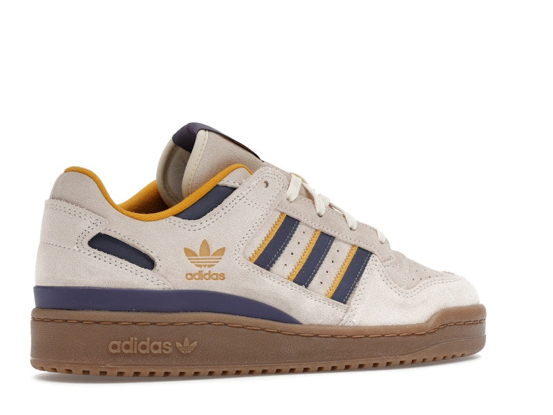 adidas Forum Low CL White Preloved Violet Yellow