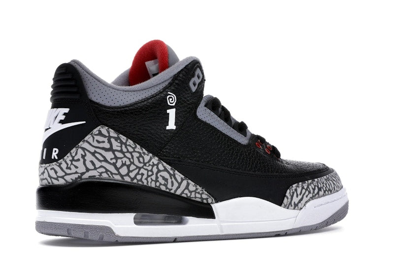 Jordan 3 Retro Interscope Records Black Cement