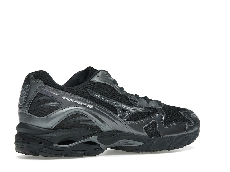 Mizuno Wave Rider 10 Black Sand Metallic Gray