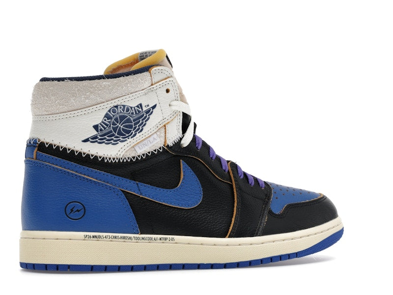 Jordan 1 Retro High OG SP Fragment x Union LA Sport Royal