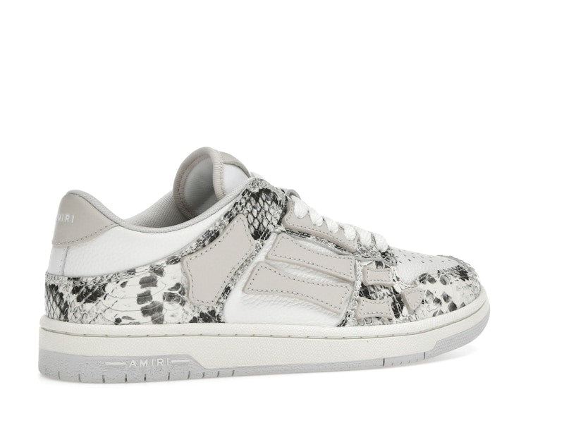 AMIRI Skel Top Low Snake Alabaster