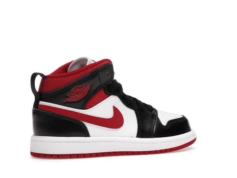 Jordan 1 Mid Gym Red Black White (PS)
