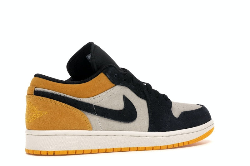 Jordan 1 Low Sail University Gold Black