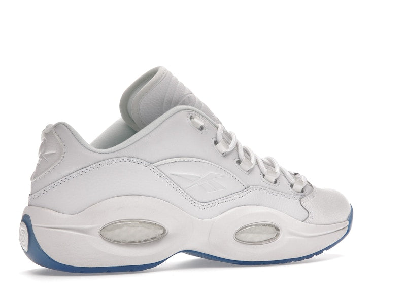 Reebok Question Low White Clear Blue Sole