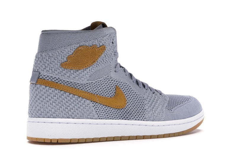 Jordan 1 Retro High Flyknit Wolf Grey