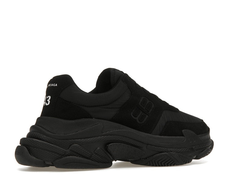 Balenciaga Triple S Nylon Black